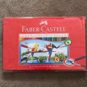 Brand NEW Farber-Castell 36 Watercolor pencils